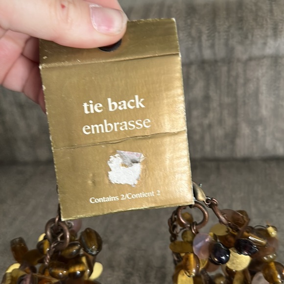 Pier 1 tie backs NWT - Picture 4 of 7